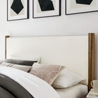 Modway Maven Queen Size Boucle Upholstered Platform Bed