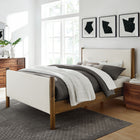Modway Maven Queen Size Boucle Upholstered Platform Bed