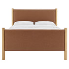 Modway Maven King Size Vegan Leather Upholstered Platform Bed