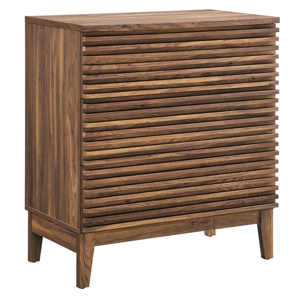 Modway Render Large 3-Drawer Nightstand  