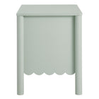 Modway Emmeline Scalloped 2-Drawer Nightstand