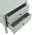 Modway Emmeline Scalloped 2-Drawer Nightstand