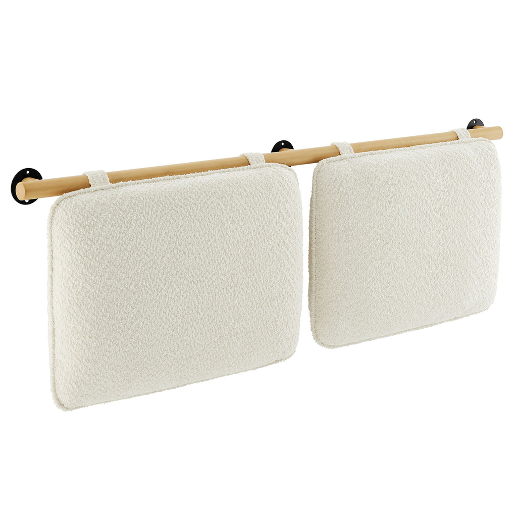 Modway Anela Wall-Mounted Chenille Upholstered King Size Headboard  