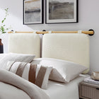 Modway Anela Wall-Mounted Chenille Upholstered King Size Headboard