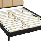 Modway Odette Queen Arched Rattan Cane Platform Bed