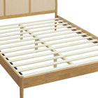 Modway Odette Queen Arched Rattan Cane Platform Bed
