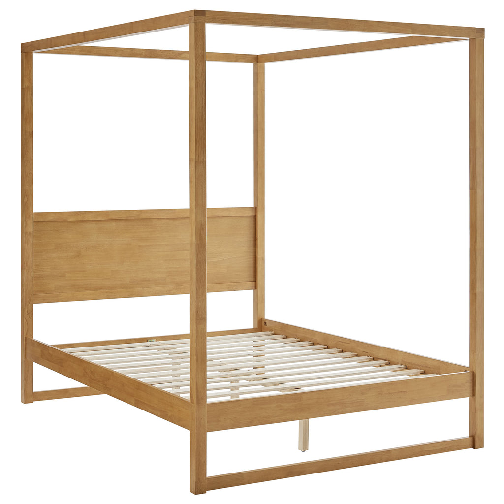 Modway Alva Queen Wood Canopy Platform Bed  
