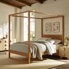 Modway Alva Queen Wood Canopy Platform Bed