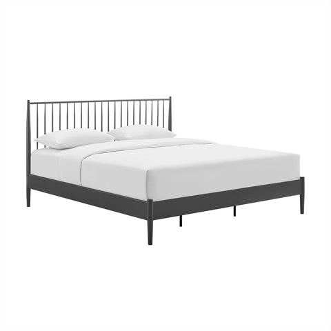 Modway Adair Spindle Metal King Platform Bed  