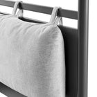 Modway Marlowe 4-Poster Canopy Metal Twin Platform Bed