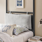 Modway Marlowe 4-Poster Canopy Metal Twin Platform Bed