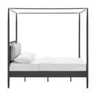 Modway Marlowe 4-Poster Canopy Metal Full Platform Bed