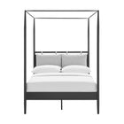 Modway Marlowe 4-Poster Canopy Metal Full Platform Bed