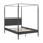 Modway Marlowe 4-Poster Canopy Metal Full Platform Bed
