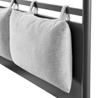Modway Marlowe 4-Poster Canopy Metal Full Platform Bed