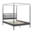 Modway Marlowe 4-Poster Canopy Metal Queen Platform Bed