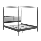 Modway Marlowe 4-Poster Canopy Metal King Platform Bed