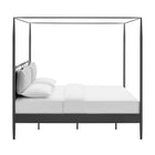 Modway Marlowe 4-Poster Canopy Metal King Platform Bed