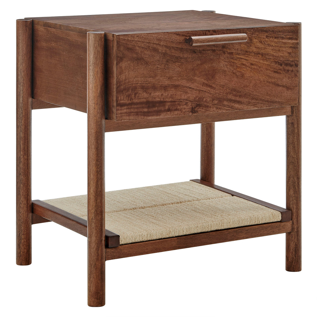 Modway Oswin 1-Drawer Wood Nightstand  