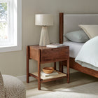 Modway Oswin 1-Drawer Wood Nightstand