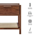Modway Oswin 1-Drawer Wood Nightstand