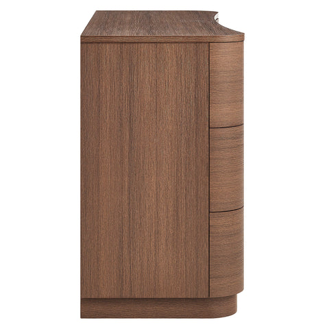 Modway Mirae 6-Drawer Curved Dresser  