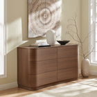 Modway Mirae 6-Drawer Curved Dresser