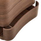 Modway Mirae 3-Drawer Curved Compact Dresser