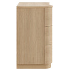 Modway Mirae 3-Drawer Curved Compact Dresser
