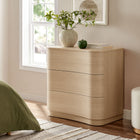 Modway Mirae 3-Drawer Curved Compact Dresser