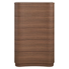 Modway Mirae 5-Drawer Curved Dresser Chest of Drawers