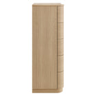 Modway Mirae 5-Drawer Curved Dresser Chest of Drawers