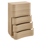 Modway Mirae 5-Drawer Curved Dresser Chest of Drawers