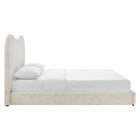 Modway Seluna Boucle Queen Platform Bed
