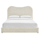 Modway Seluna Boucle Queen Platform Bed