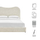 Modway Seluna Boucle Queen Platform Bed
