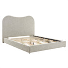 Modway Seluna Boucle Queen Platform Bed