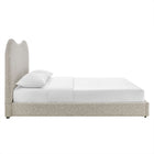 Modway Seluna Boucle Queen Platform Bed