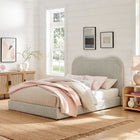 Modway Seluna Boucle Queen Platform Bed