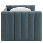 Modway Veyla Channel Tufted Performance Velvet Twin Daybed With Trundle