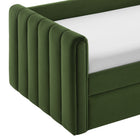 Modway Veyla Channel Tufted Performance Velvet Twin Daybed With Trundle