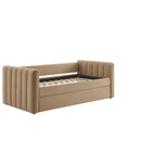 Modway Veyla Channel Tufted Performance Velvet Twin Daybed With Trundle