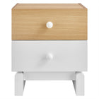 Modway Nolia 2-Drawer Color Block Nightstand