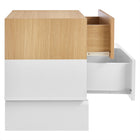 Modway Nolia 2-Drawer Color Block Nightstand