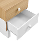 Modway Nolia 2-Drawer Color Block Nightstand