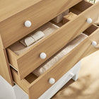 Modway Nolia 6-Drawer Color Block Dresser Chest