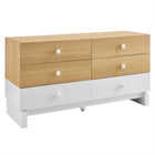 Modway Nolia 6-Drawer Color Block Dresser  
