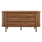 Modway Cadence 6-Drawer Curved Dresser