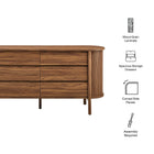 Modway Cadence 6-Drawer Curved Dresser