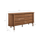 Modway Cadence 6-Drawer Curved Dresser